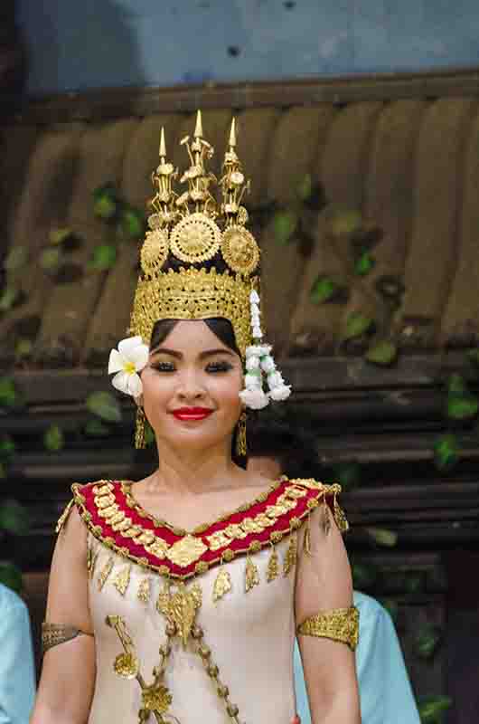 Camboya - Siem Reap - bailarina - 2012 - 1